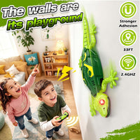 RC Wall Crawler Gecko, Wall Climbing Gecko Toy for Kids 360° Rotating – Fun for Kids & Family - image 3