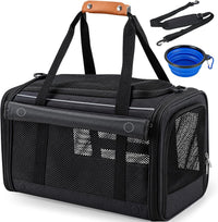 Morpilot Airline-Friendly Soft Cat Carrier, Up to 12 Lb