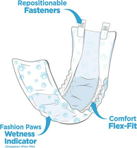 Wee-Wee Disposable Male Dog Wraps
