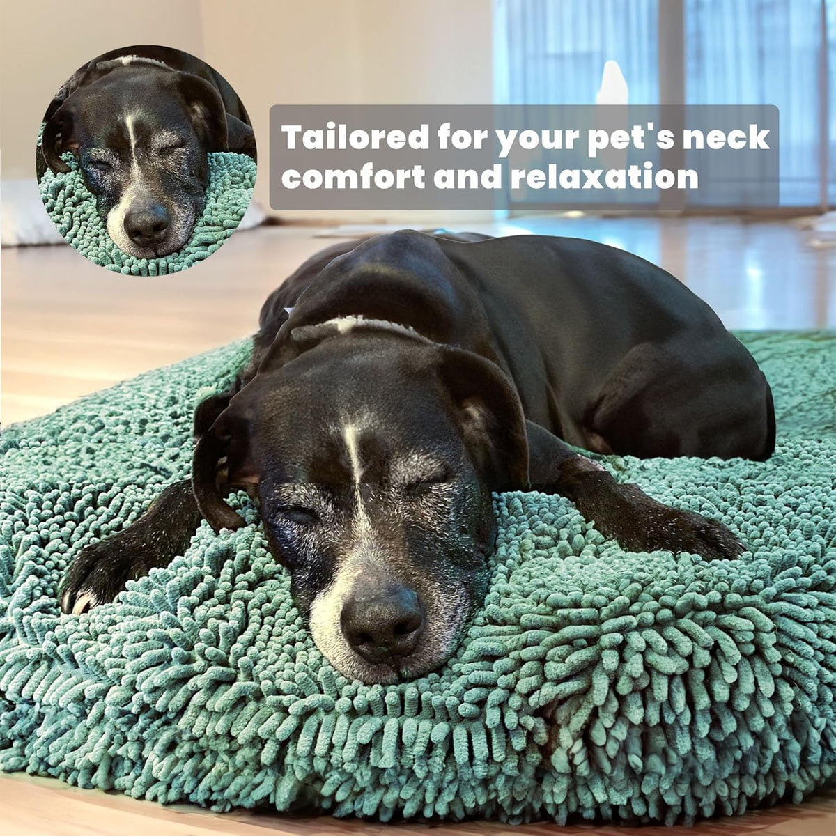 Muddy Mat Cloud K-9 Dog Beds for Small Dogs & Cats - Medium (35''X35'') / Seafoam Green - image 3