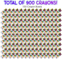 ArtCreativity Bulk Crayon Packs - 150 Set of 6-Packs (900 Ct) - image 2