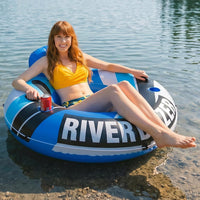 Sunlite Sports Inflatable River Tube Float - River Blazer XL
