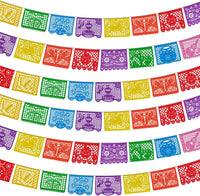 6 Packs 108 Ft Fiesta Party Decorations Mexican Party Banners Papel