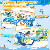 Water Gun Squirter for Kids Squirt Gun 2 Pack – Fun for Kids & Family - 2 Pack: Cute Patten - image 3