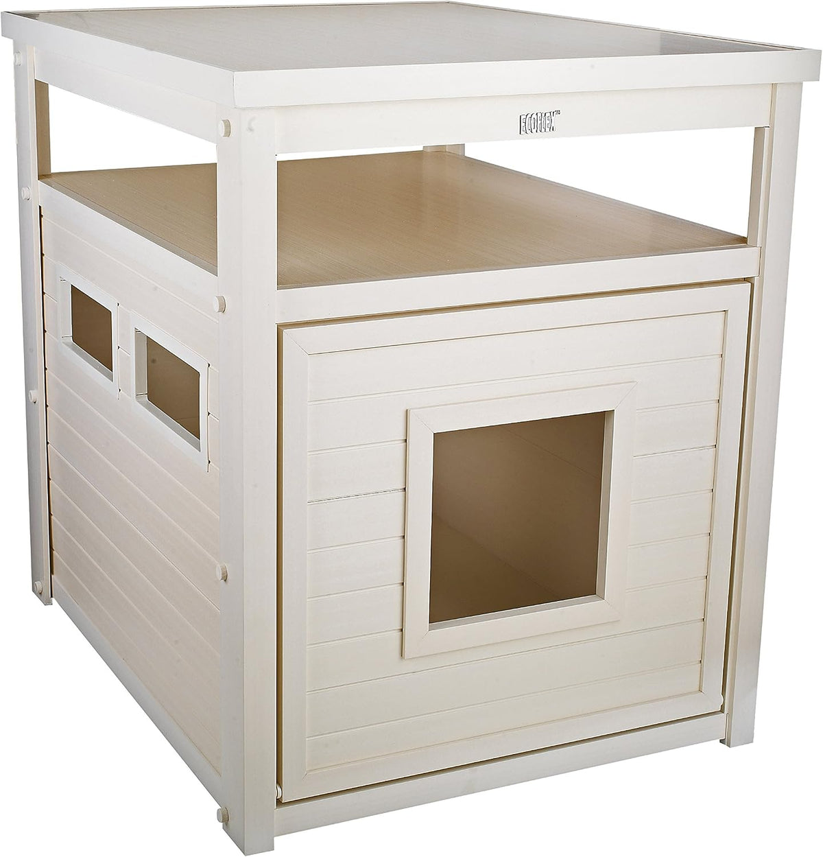 New Age Pet ECOFLEX Litter Loo Enclosure - Antique White / Jumbo