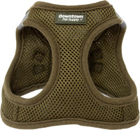 Downtown Pet Supply Step in Dog Harness for Teacup Dogs & Cats No Pull - XX-Small / Hunter Green