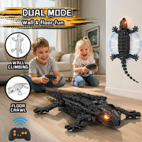 RC Wall Climbing Gecko, Rechargeable Remote Control Robot for Kids – Fun for Kids & Family - Black - image 4
