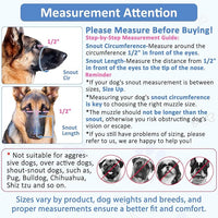 LUCKYPAW Soft Muzzle for Medium Large Sized Dogs Beagle Labrador German Shepherds, Dog Muzzle to Prevent Biting Chewing, Adjustable Breathable Mouth Guard for Grooming Walking Training(Black, XL)