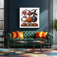 Blueforest Puzzles for Adults 500 Pieces - Halloween Chicken / 20" X 20" - image 4