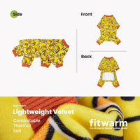 Fitwarm Funny Duck Dog Pajamas - Duck / Medium - image 3