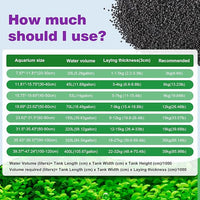 Upgraded Aquarium Soil Water Grass Mud, Ideal for Fish Tank Aquascaping Aquarium Substrate Soil for Plants and Shrimps, No Need to Wash (17.6 Pounds)