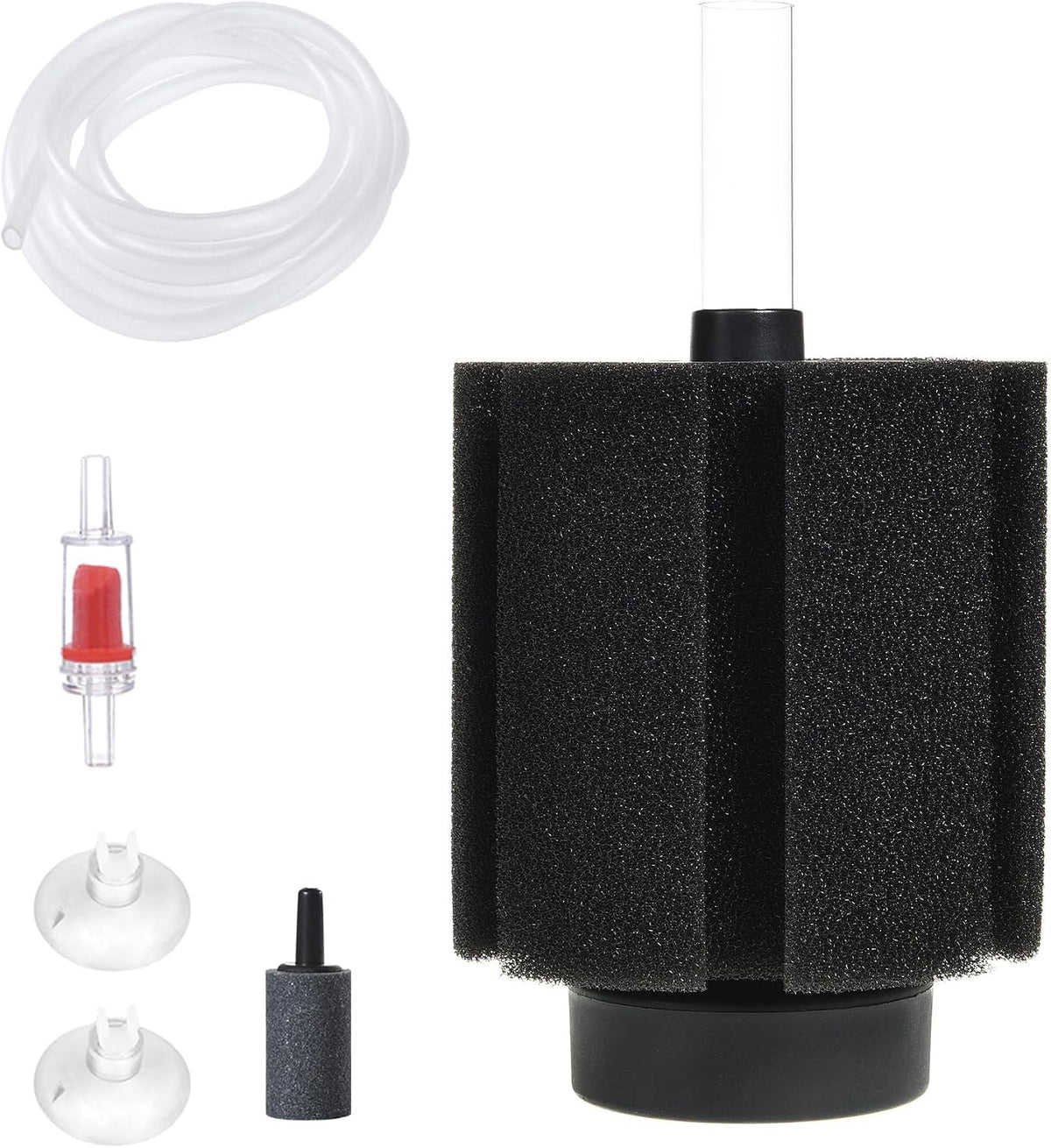 ALEGI Aquarium Bio Sponge Filter with Ceramic Media for 40-75 Gal - 40-75 Gallon 1 pack