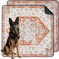 Washable Pee Pads for Dogs 2 Pack, Absorbent Reusable Puppy Pads Waterproof, Leakproof & Non-Slip Whelping Pad, Potty Training Pads for Dogs Playpen Mat 48x48