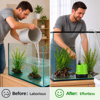 FREESEA Aquarium pump for water change: 660 GPH Drain 40 gal Fast - 40W/660GPH - image 2