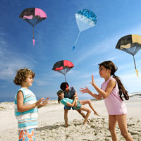 Stocking Stuffers Army Parachute Toys for Kids:5 Packs Indoor - image 4