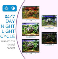 hygger Advanced LED Aquarium Light with Timer, 24/7 Lighting Cycle & DIY Mode, Full Spectrum Fish Tank Light for 36-42 in Freshwater Planted Tank