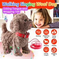 Marsjoy Samoyed Walking Dog Toy for Kids Singing Talking Puppy Barks - Teddy - image 2