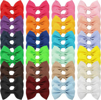 48PCS Dog's Hair Bows Clips