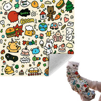 27.6" Cat Grooming Wrap Cat Wrap for Cutting Nails L – Essentials for Cats - XL-35.5inch (within 26lbs) / #A1