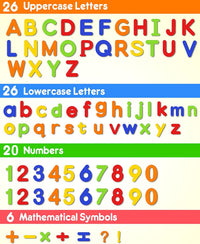 Coogam EVA Magnetic Letters Numbers 78 Pcs Alphabet ABC 123 Fridge - image 2