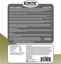 Squirrel Complete (4 lb.) - Healthy Natural Food - Nutritionally Complete Diet for Squirrels - Ground, Grey, and Flying Squirrels