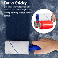 1200 Sheets Lint Roller with 6 Upgraded Handles - 12 Refills + 1320 Sheets - image 3