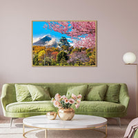 1000 Piece Jigsaw Puzzle, French Riviera Flower Market - Osaka Castle - image 3
