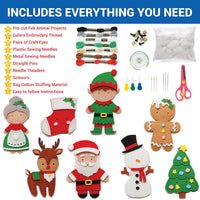 Craftorama Sewing Kit for Kids - Christmas - image 2