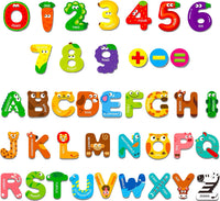 Large Size Magnetic Letters - Uppercase Letters & Numbers