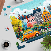 Funny Dog Pizza Jigsaw Puzzles, Food Kitchen - Small Town - image 4