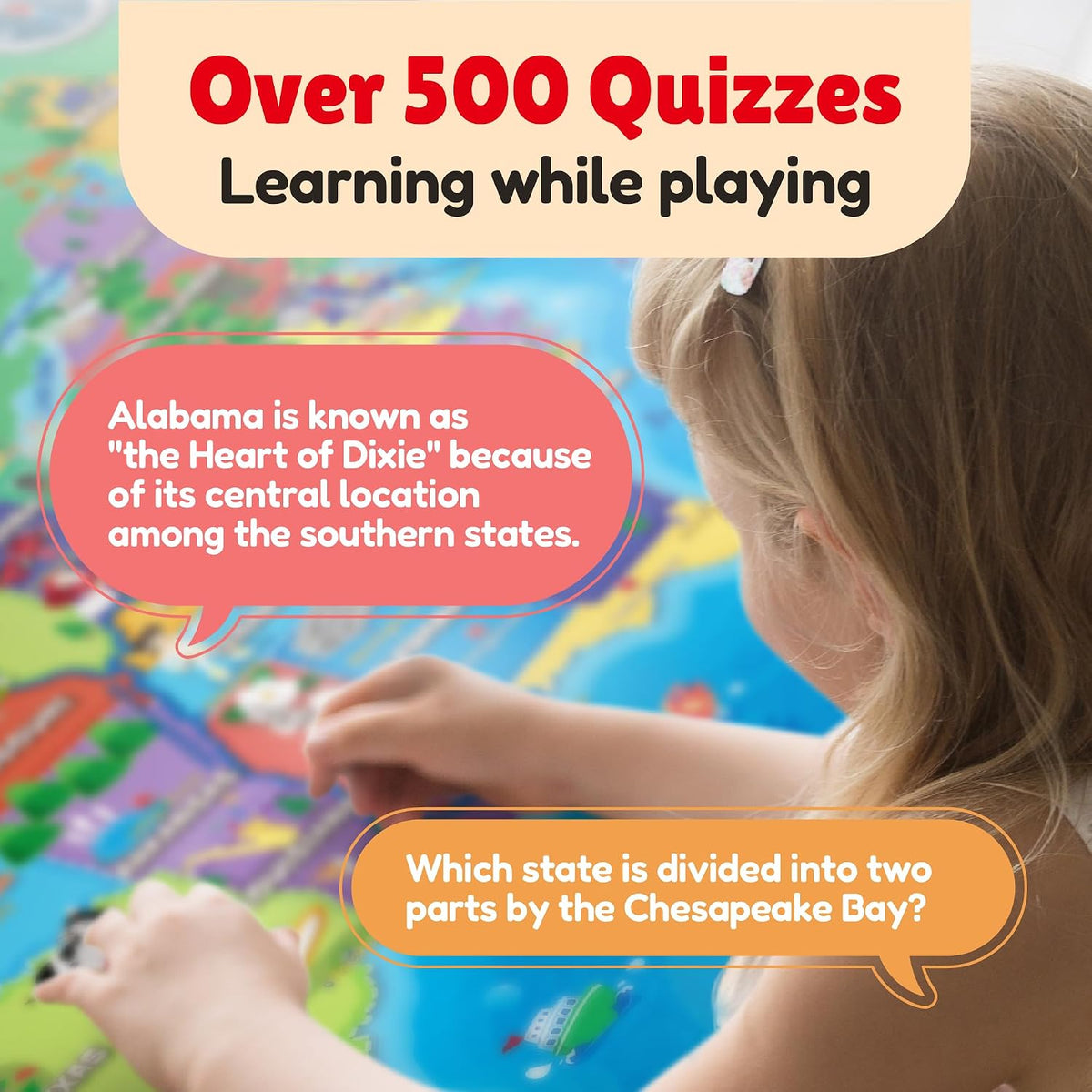 BEST LEARNING i-Poster My USA - USA Map - image 4