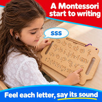 Learn to Write: Wooden Letter Tracing Board - image 2