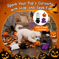 Hollypet Squeaky Hide and Seek Dog Toys for Small and Medium Dogs - Grave - image 4