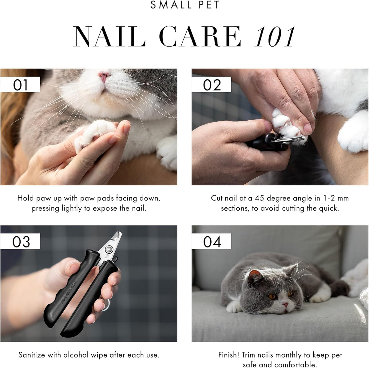 Tweezerman Small Nail Clippers for Pets - Small - image 4