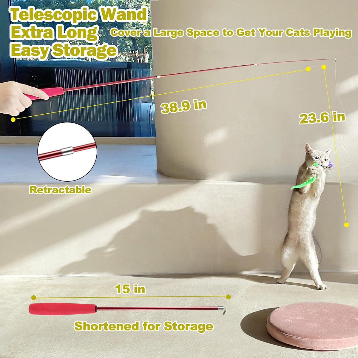 MeoHui Cat Toys for Indoor Cats - image 3