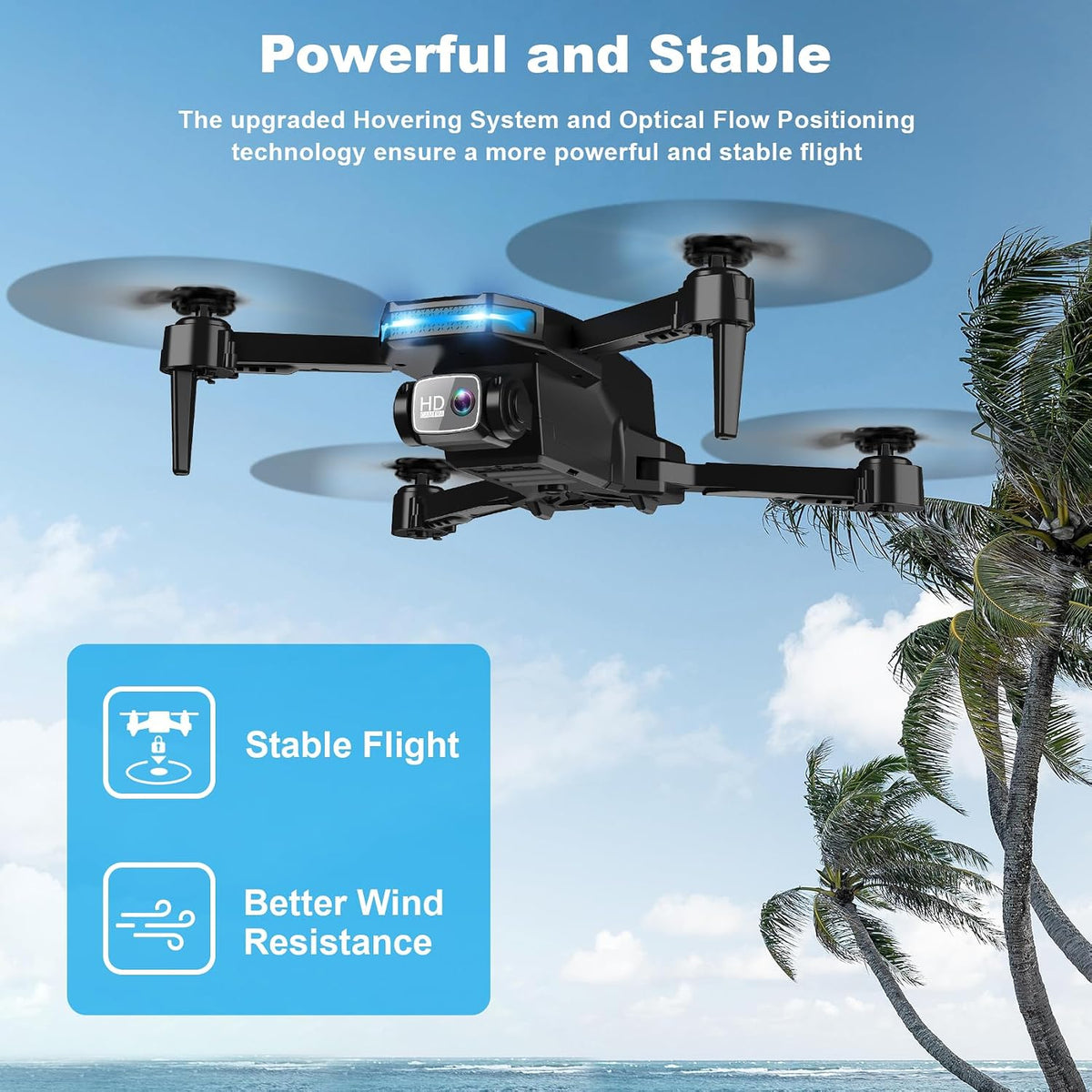 Drone with Camera, Screen on Controller Remote Control Quadcopter FPV Drone – Fun for Kids & Family - image 3