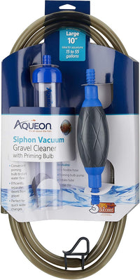 Aqueon Aquarium Siphon Vacuum Gravel Cleaner Medium
