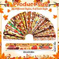 LUYI Halloween slap bracelets bulk pack with ghost, pumpkin, bat and witch designs - view 3