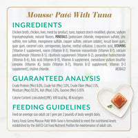 Fancy Feast Gems Pate Cat Food Mousse Salmon or Tuna and a Halo of Savory Gravy Wet Cat Food Variety Pack - (1) 8 ct. Boxes - 8 ct. Box