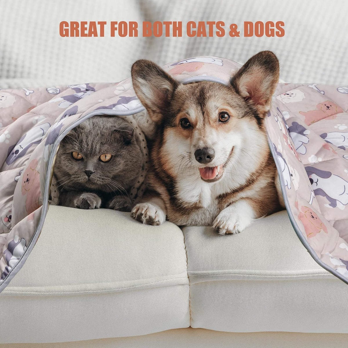 Leekalos Dog Cooling Mat, Summer Pet Cooling Pad for Cats & Dogs - Medium(29"x40") / Puppy - image 3