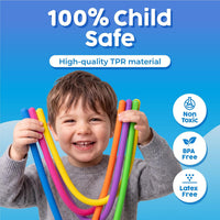 BUNMO Stretchy Strings, Stimulating & Fun Fidget Toys for Kids - Original - 6 Pack - image 4