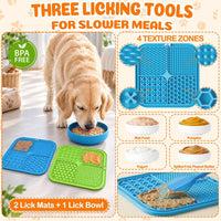 KILIN Dog Enrichment Toys 5 Pack, Lick Mat for Dogs - image 4