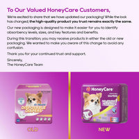HONEY CARE All-Absorb Disposable Female Dog Diapers Small Size - X-SMALL(Pack of 1) - image 2