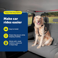 PetSafe Happy Ride Dog Zipline Car Leash – Essentials for Dogs - image 3