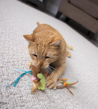 SmartyKat Dream Dangler 2-in-1 Hanging Feather Cat Toy - Set of 1 (Pack of 2) - image 4