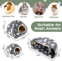MABOZOO 3 Pack Guinea Pig House Accessories - Gray / L - image 2