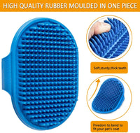 ROPO Dog Bath Brush, Dog Shampoo Brush With Adjustable Ring Handle Long Bristles, Upgraded Version - image 4