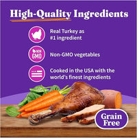Halo Wet Cat Food Turkey & Duck Recipe, Grain Free Wet Cat Pate, Canned Cat Food for Extra Hydration, 5.5 Oz Can (Pack of 12)