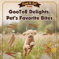 Gootoe Chicken Dog Treats – Chicken Roll 12oz – All Natural, Grain-Free, Low Fat, Premium Training Chews, Healthy & Easily Digestible