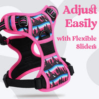 rabbitgoo Dog Harness for Large - Mountain Rose / X-large - image 4